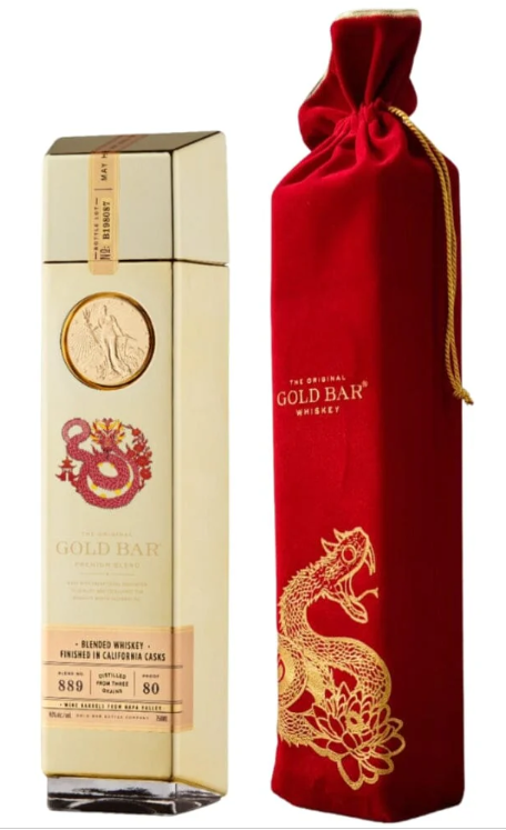 Gold Bar Year of the Snake 2025 Blended Whiskey at CaskCartel.com