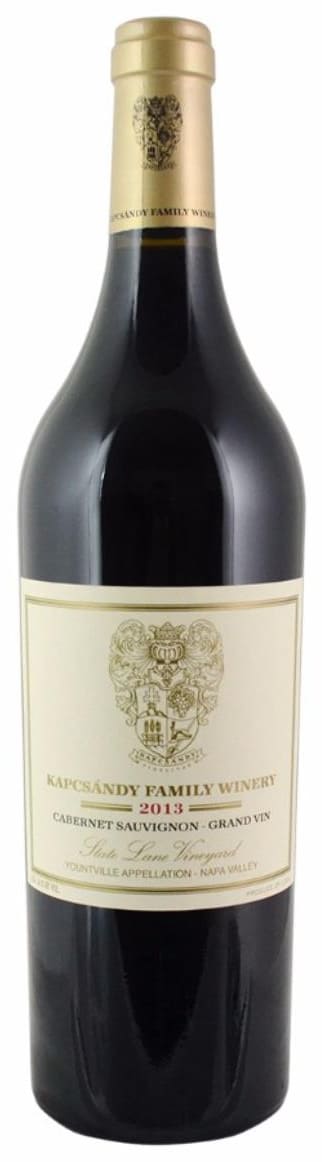 2013 | Kapcsandy Family Winery | State Lane Vineyard Grand-Vin Cabernet Sauvignon at CaskCartel.com