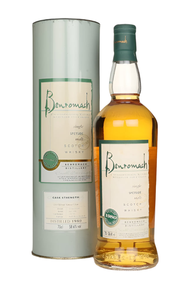 Benromach 24 Year Old 1980 (Bottled 2004) Cask Strength Single Malt Scotch Whisky | 700ML at CaskCartel.com
