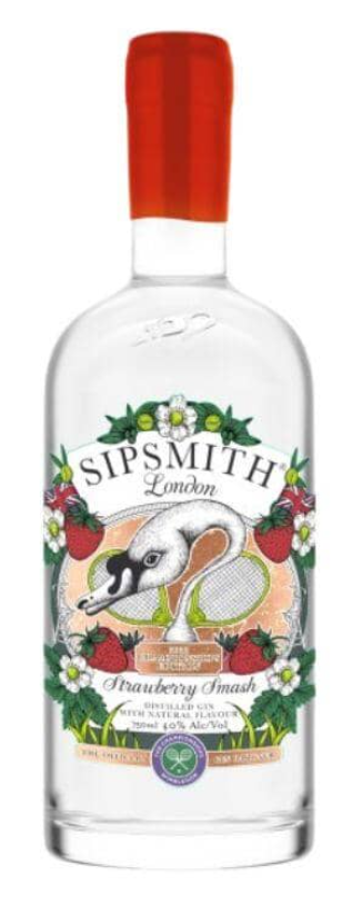 Sipsmith London Strawberry 2022 Championships Edition Smash Gin