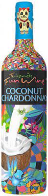 Friends Fun Wine | Hard Bubbly Collection Coconut Chardonnay - NV at CaskCartel.com