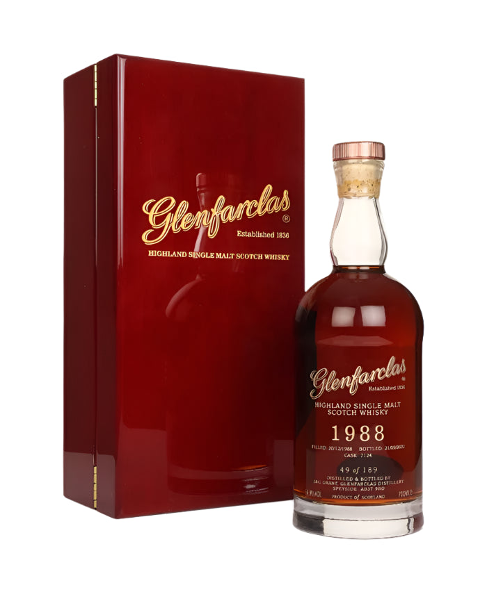 Glenfarclas 33 Year Old 1988 Cask #7124 Single Malt Scotch Whisky | 700ML at CaskCartel.com