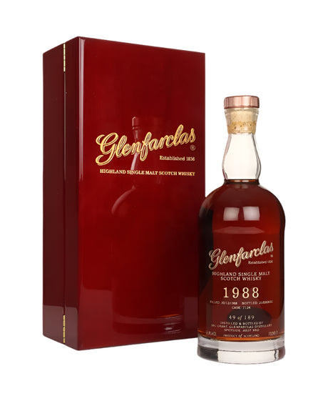 Glenfarclas 33 Year Old 1988 Cask #7124 Single Malt Scotch Whisky | 700ML at CaskCartel.com