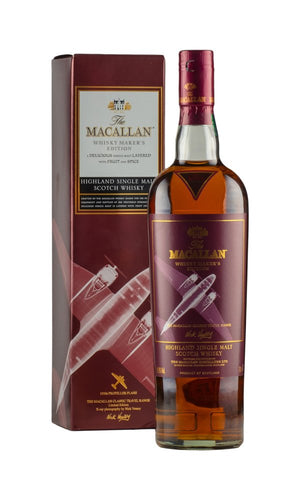 Macallan Whisky Maker`s Edition 1930s Propeller Plane / Nick Veasey Classic Travel | 700ML at CaskCartel.com