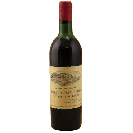 1958 | Chateau Troplong Mondot | Saint-Emilion Grand Cru at CaskCartel.com