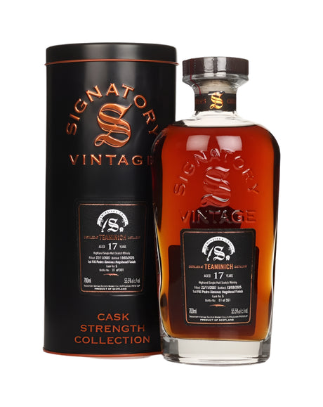 Teaninich 17 Year Old 2007 Cask #5 - Cask Strength Collection (Signatory) Single Malt Scotch Whisky | 700ML at CaskCartel.com