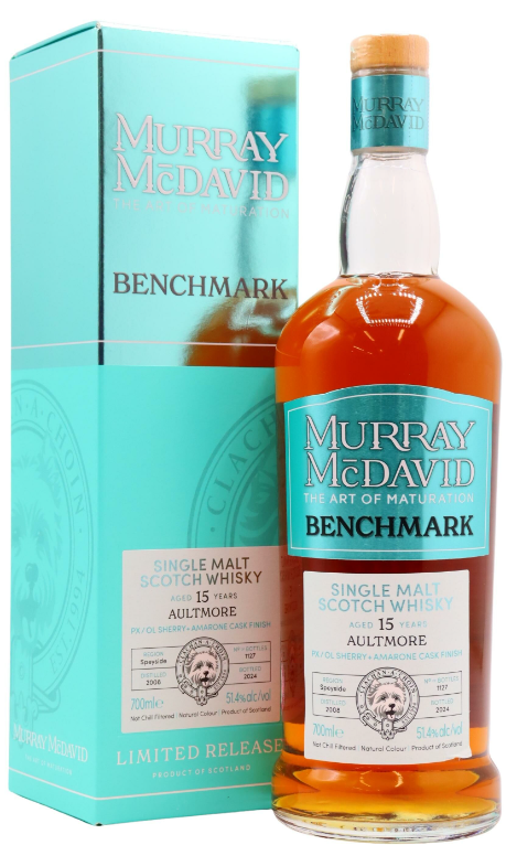 Aultmore Murray McDavid Sherry & Amarone 2008 15 Year Old Single Malt Scotch Whisky | 700ML at CaskCartel.com