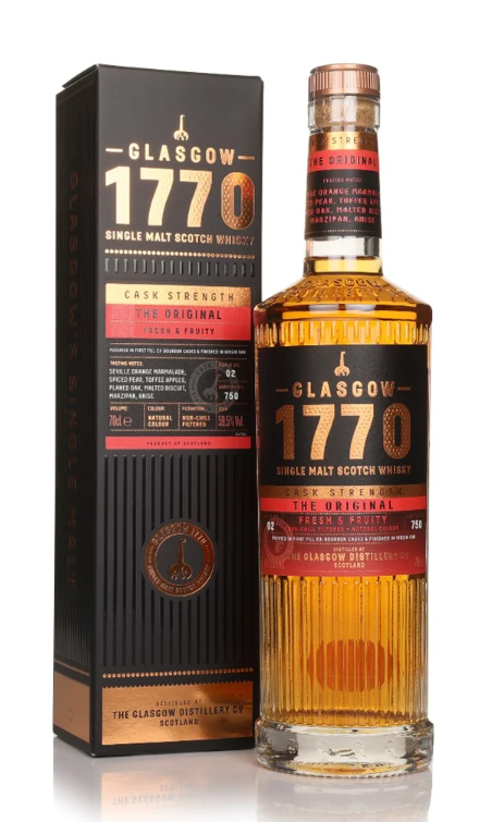 Glasgow 1770 Original Cask Strength Batch #2 Single Malt Scotch Whisky | 700ML at CaskCartel.com
