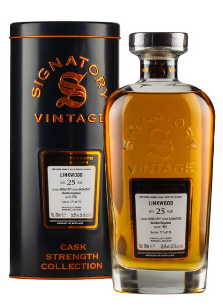 Linkwood 26 Year Old Cask Strength Collection Signatory 1997 Single Malt Scotch Whisky | 700ML at CaskCartel.com