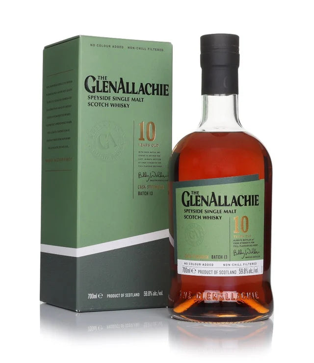 GlenAllachie 10 Year Old Cask Strength - Batch #13 Single Malt Scotch Whisky | 700ML at CaskCartel.com