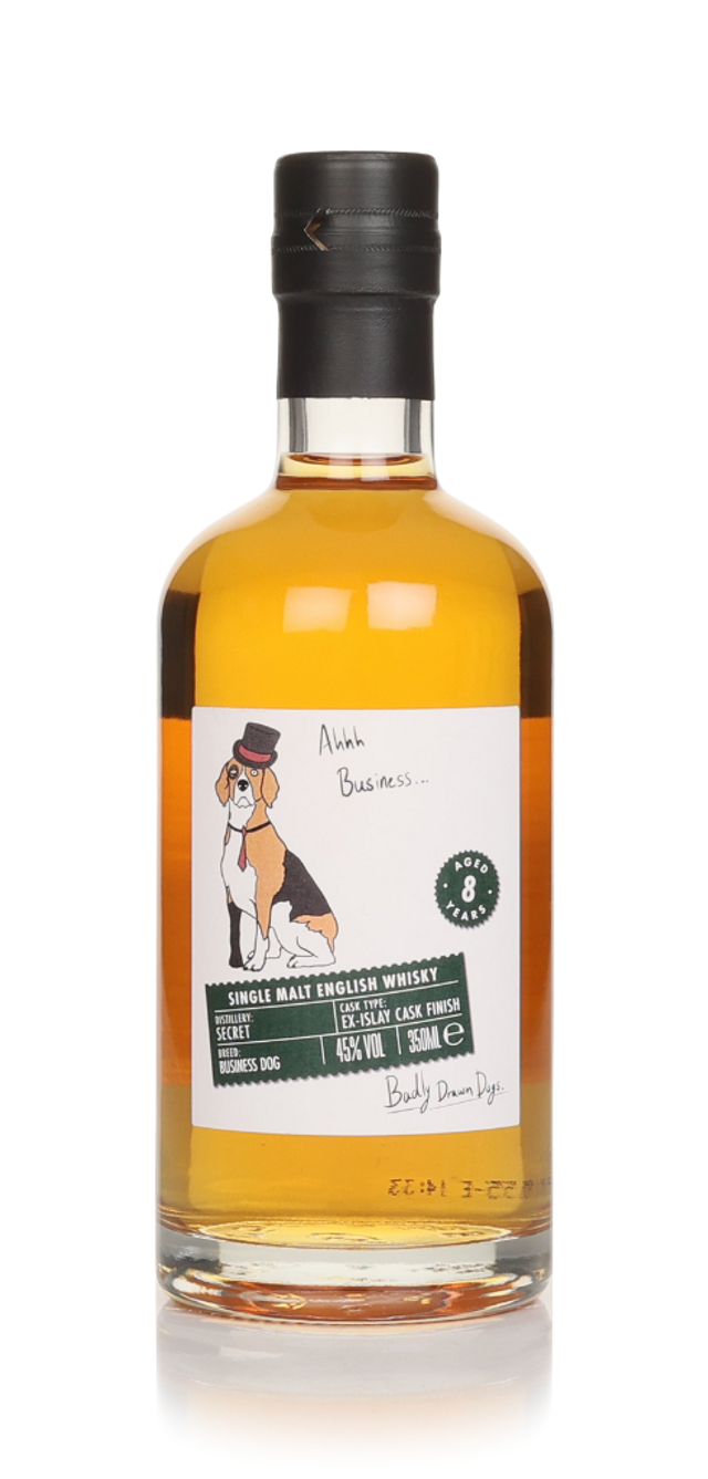 A Secret 8 Year Old - Badly Drawn Dogs English Single Malt Whisky | 350ML at CaskCartel.com