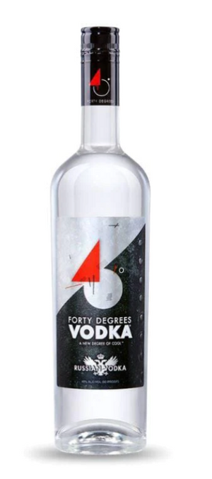 Forty Degrees Vodka at CaskCartel.com