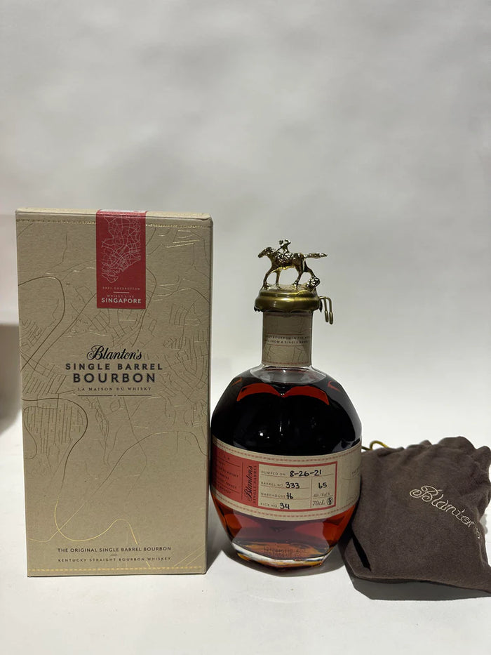 Blanton's La Maison du Whisky Singapore Exclusive Barrel #333 2021 Kentucky Straight Bourbon | 700ML