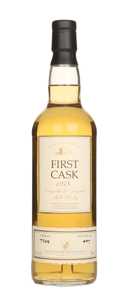 Craigellachie 16 Year Old 1978 Cask #7705 - First Cask Single Malt Scotch Whisky | 700ML at CaskCartel.com