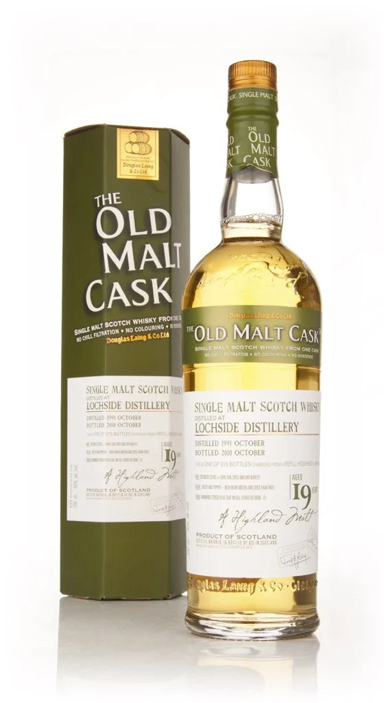 Lochside 19 Year Old 1991 Cask 6553 - Old Malt Cask (Douglas Laing) Single Malt Scotch Whisky | 700ML at CaskCartel.com
