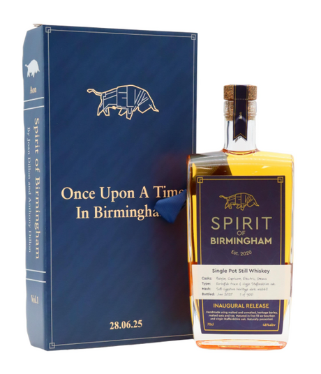 Spirit of Birmingham Inaugural Release Single Pot Still Whiskey | 700ML at CaskCartel.com