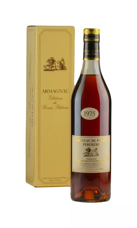 Chateau De Pomes Peberere 1975 Armagnac | 700ML at CaskCartel.com