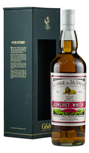 Glenlivet Gordon & MacPhail 1977 - Bottled 2012 Single Malt Scotch Whisky | 700ML at CaskCartel.com