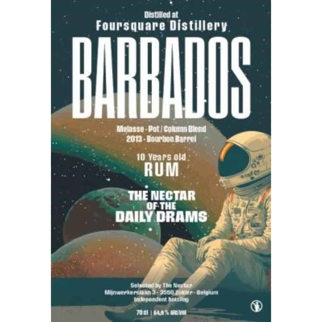 The Nectar Of The Daily Drams Barbados 2013 Foursquare 10 Years Ex-Bourbon | 700ML at CaskCartel.com