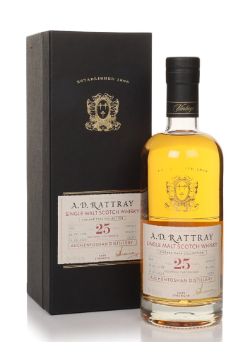 Auchentoshan 25 Year Old 1998 Cask #100391 Vintage Cask Collection A.D. Rattray Single Malt Scotch Whisky | 700ML