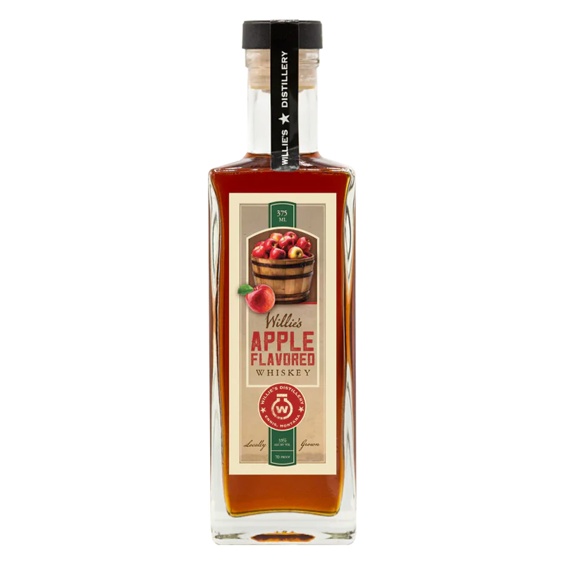 Willie's Distillery Willie's Apple Whiskey | 375ML at CaskCartel.com