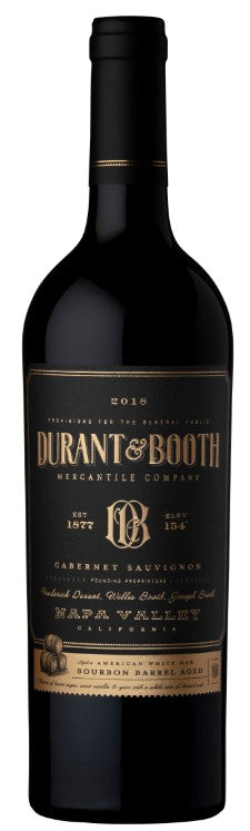 2018 | Durant & Booth | Bourbon Barrel Aged Cabernet Sauvignon at CaskCartel.com