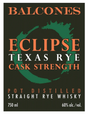 Balcones Eclipse Cask Strength Texas Straight Rye Whisky at CaskCartel.com