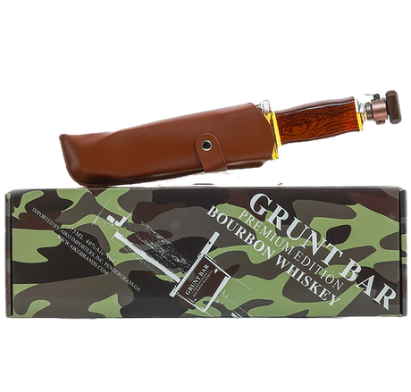 Grunt Bar Premium Edition Bourbon Whiskey | 375ML at CaskCartel.com