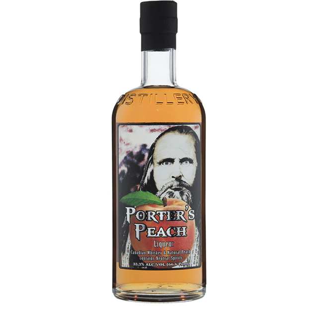 Ogden's Own Distillery Porter's Peach Liqueur at CaskCartel.com