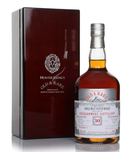Cragganmore 30 Year Old 1995 Old & Rare Platinum Hunter Laing Single Malt Scotch Whisky | 700ML at CaskCartel.com