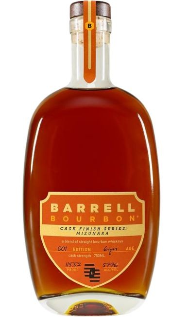 Barrell Bourbon Cask Strength Finished In Mizunara 6 Year Old Kentucky Straight Bourbon Whiskey at CaskCartel.com