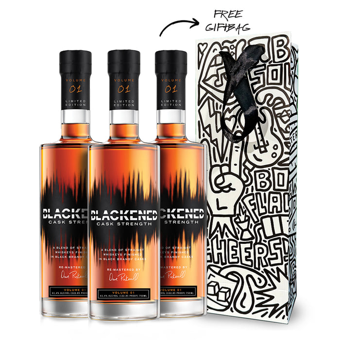 METALLICA | BLACKENED™ WHISKEY CASK STRENGTH | LIMITED EDITION 2023 (3) DRINK ONE | COLLECT TWO