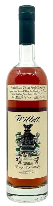 Willett 11 Year Old #2431 Single Barrel - Rye Here, Rye Now - Rye Whiskey at CaskCartel.com