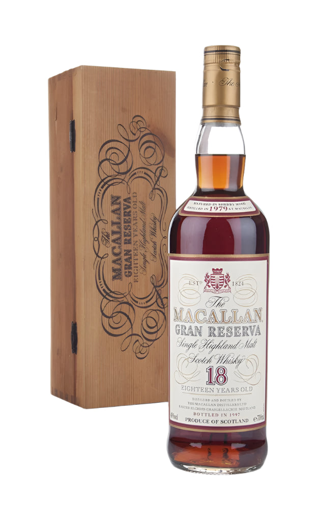 Macallan 18 Year Old 1979 Gran Reserva Single Highland Malt Scotch Whisky | 700ML at CaskCartel.com