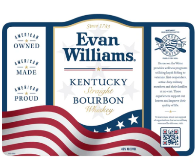 Evan Williams Heroes on the Water Straight Bourbon Whiskey at CaskCartel.com