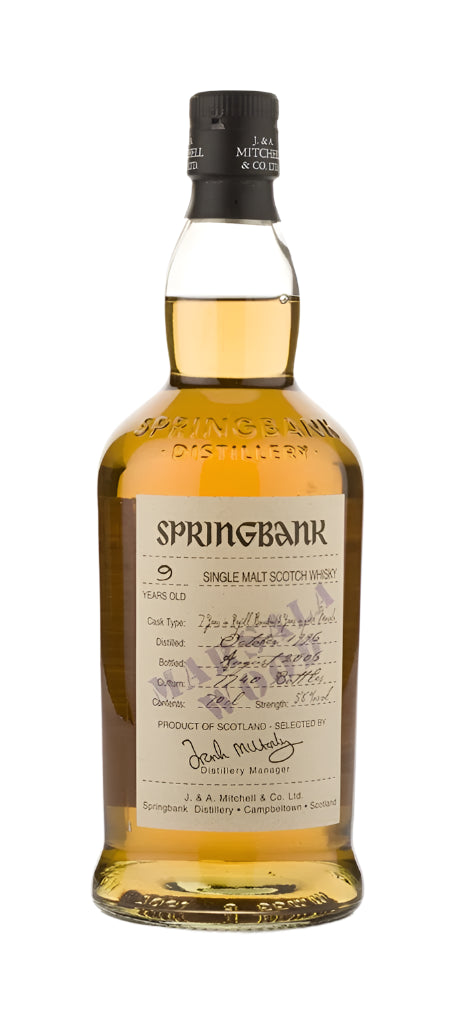 BUY] Springbank 9 Year Old Marsala Wood Single Malt Scotch Whisky