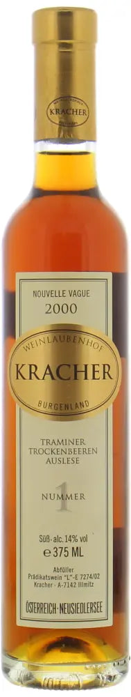 2000 | Kracher | Trockenbeerenauslese No 1 Traminer Nouvelle Vague (Half Bottle) at CaskCartel.com