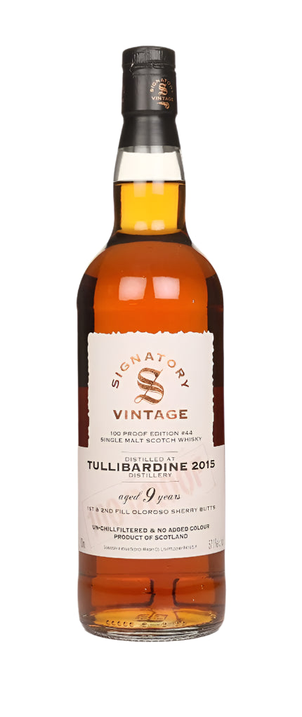 Tullibardine 9 Year Old 2015 - 100 Proof Edition #44 (Signatory) Single Malt Scotch Whisky | 700ML at CaskCartel.com