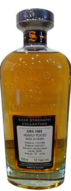 Jura 24 Year Old (Signatory Bottling) Single Malt Scotch Whisky at CaskCartel.com