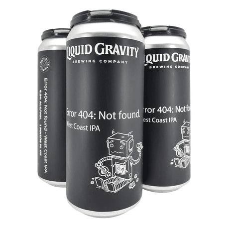 Liquid Gravity Brewing 404 Not Found West Coast IPA | (4)*473ML at CaskCartel.com