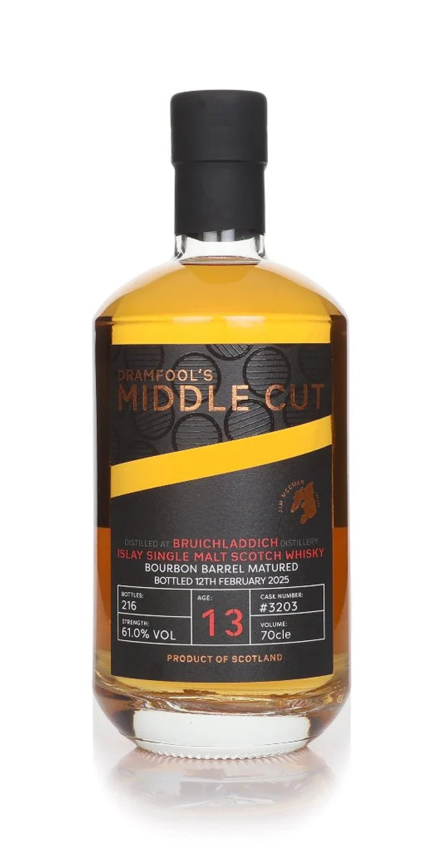 Bruichladdich 13 Year Old 2011 - Middle Cut (Dramfool) Single Malt Scotch Whisky | 700ML at CaskCartel.com