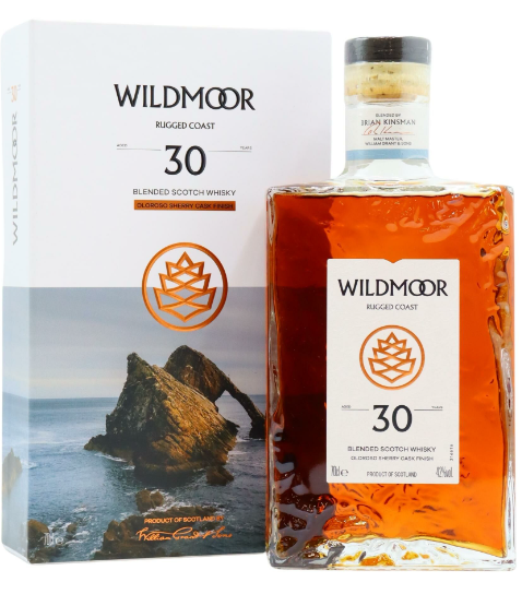 Wildmoor 30 Year Old Rugged Coast Blended Scotch Whisky | 700ML