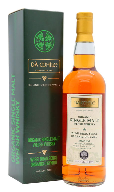 Da Mhile Marsala Cask Welsh Single Malt Whisky | 700ML at CaskCartel.com