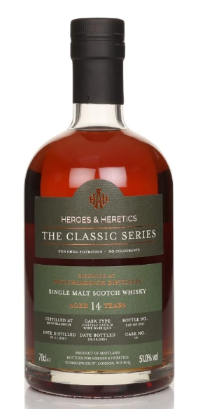 Bruichladdich 14 Year Old 2007 Cask #10 The Classic Series Heroes & Heretics Single Malt Scotch Whisky | 700ML at CaskCartel.com