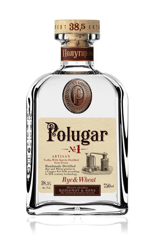 Polugar No 1 Artisan Rye & Wheat Vodka at CaskCartel.com