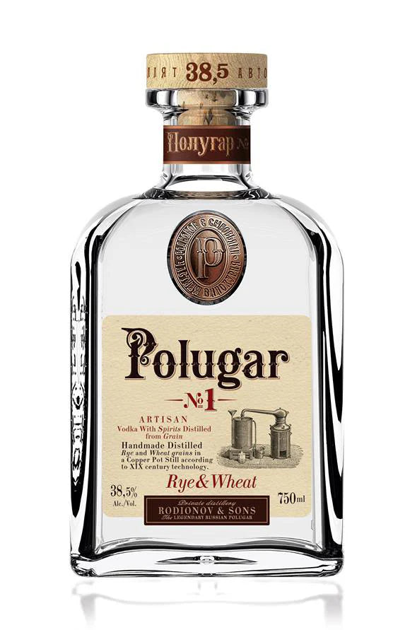 Polugar No 1 Artisan Rye & Wheat Vodka