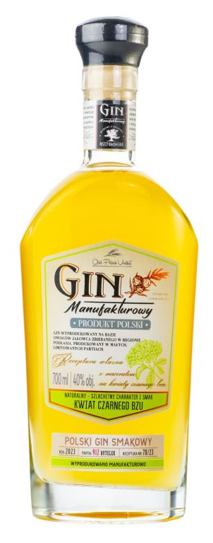 Manufakturowy Elderflower Polish Gin | 700ML at CaskCartel.com