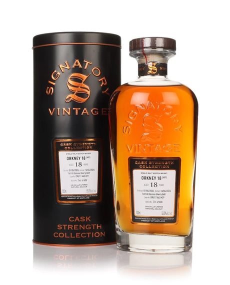 Secret Orkney 18 Year Old 2005 Cask DRU17 A63 #29 Cask Strength Collection (Signatory) Single Malt Scotch Whisky | 700ML at CaskCartel.com