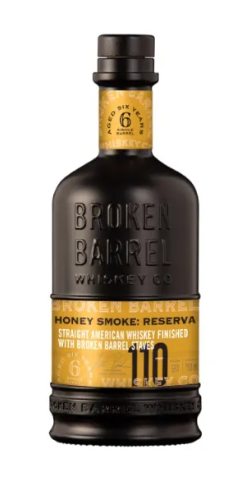 Broken Barrel | Honey Smoke Reserva American Whiskey | 2024 Release at CaskCartel.com
