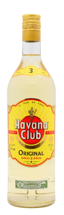 Havana Club Anejo White 3 Year Old Rum | 1L at CaskCartel.com